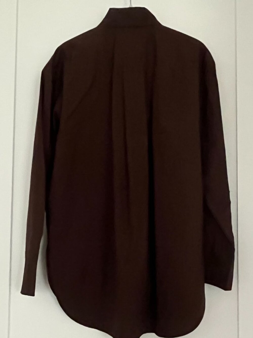 Banana Republic The Oversized Shirt in Brown Size XS - Picture 3 of 5
